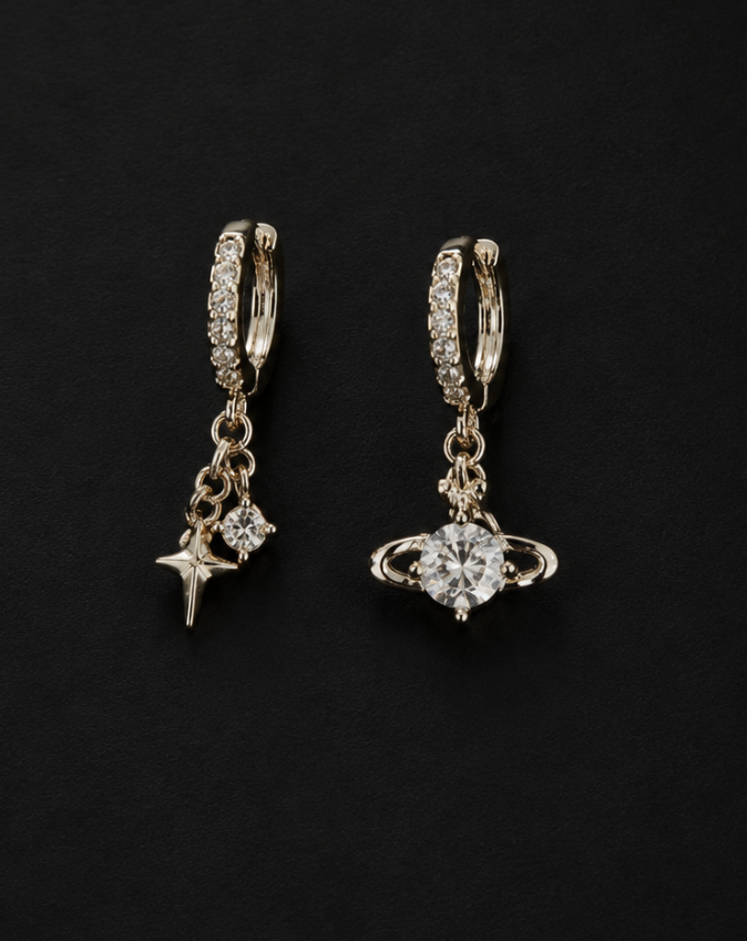 FLEXRAW LUNAR RING FALL Earrings