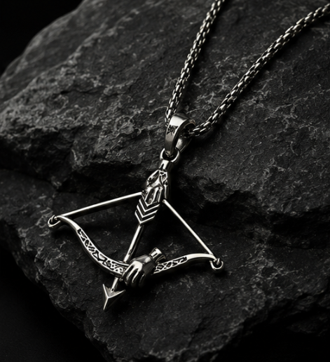 FLEXRAW ARROW & BOW Necklace