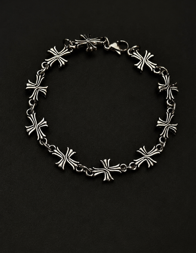 FLEXRAW Fleur Croisée Cross Bracelet