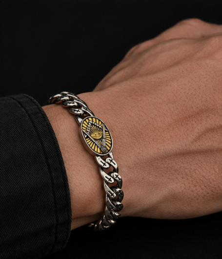 FLEXRAW EYE OF GOD Cross Bracelet