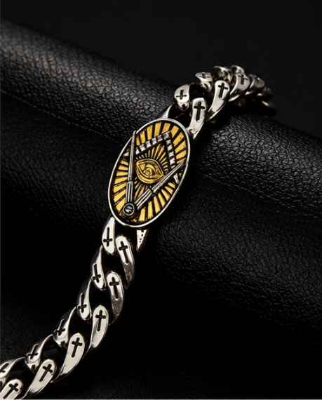 FLEXRAW EYE OF GOD Cross Bracelet