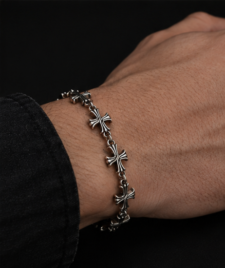 FLEXRAW Fleur Croisée Cross Bracelet