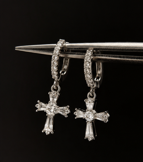 FLEXRAW LUMEN CROSS Earrings
